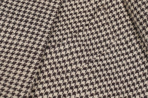 Brown Houndstooth Wool Blazer and Wool Suit – Classic Men’s Wool Blazers Plus Size
